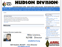 Tablet Screenshot of hudson.arrl.org
